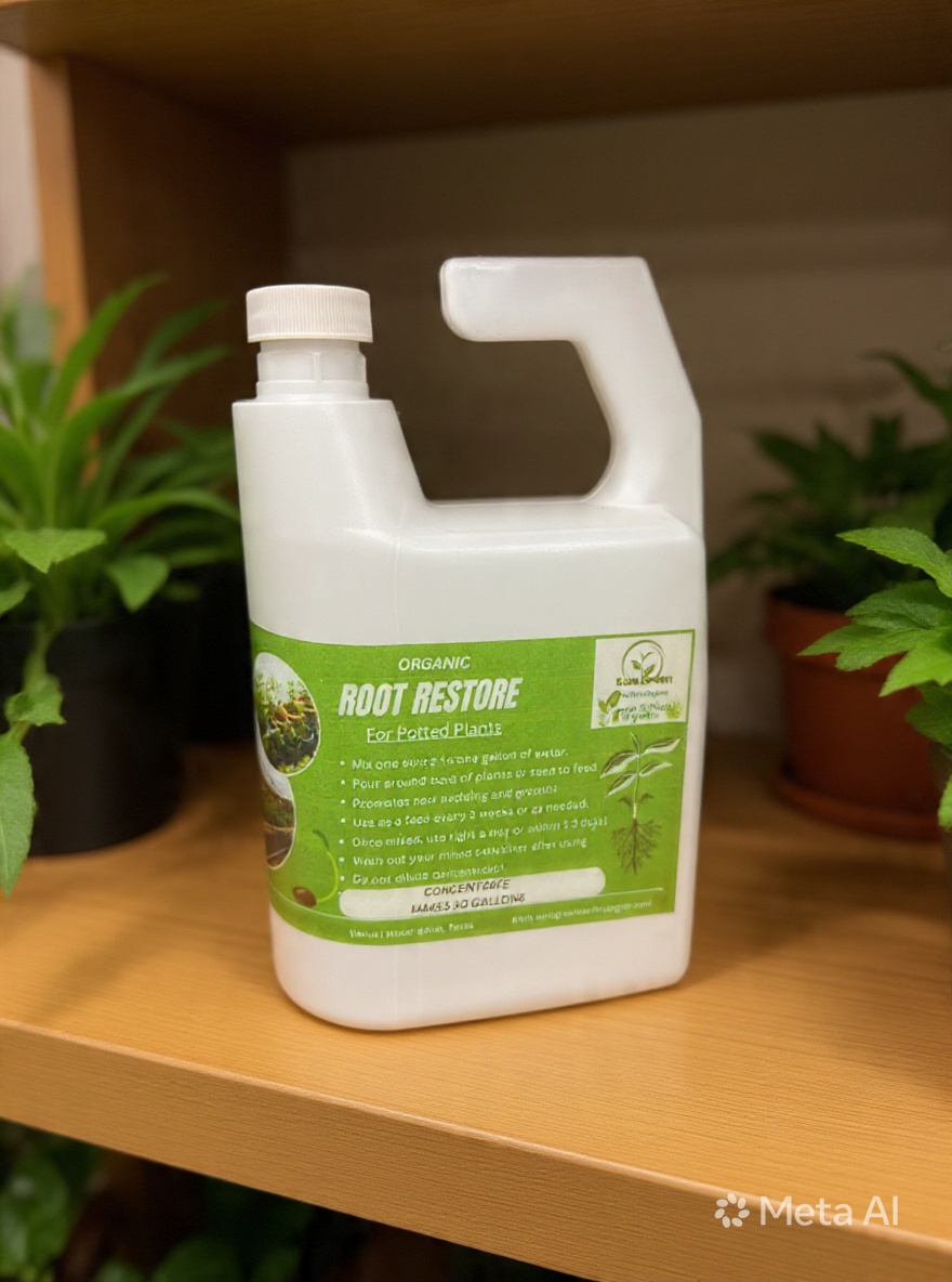 Organic Concentrated  Potting Plant| Seeding Root Restore